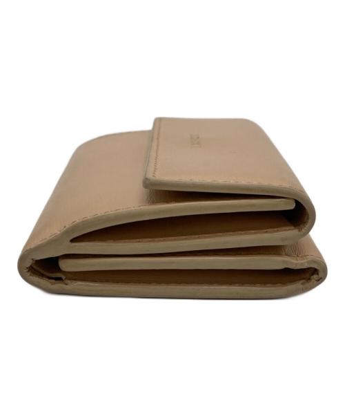JIL SANDER（ジルサンダー）JIL SANDER (ジルサンダー) BABY WALLET ベージュの古着・服飾アイテム