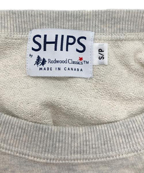 SHIPS（シップス）SHIPS (シップス) Redwood Classics 14オンス ラグラン スウェット グレー サイズ:Sの古着・服飾アイテム