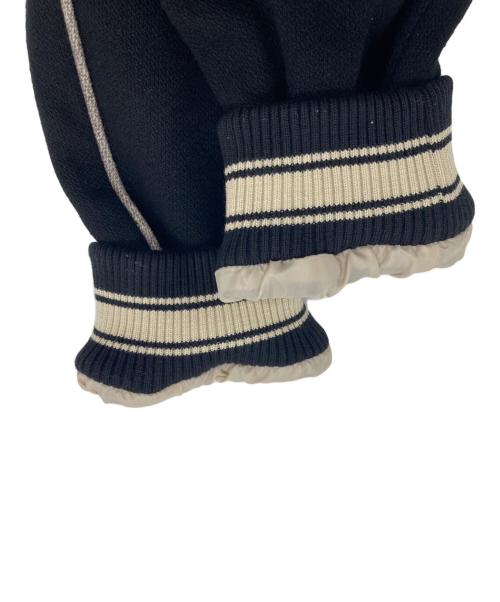 SUGARHILL（シュガーヒル）SUGARHILL (シュガーヒル) MELTON STADIUM JACKET ブラック サイズ:3の古着・服飾アイテム