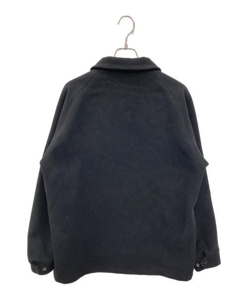 TRADE MARK GOLD（トレードマークゴールド）TRADE MARK GOLD (トレードマークゴールド) TASMANIA WOOL COACH JACKET ブラック サイズ:Lの古着・服飾アイテム