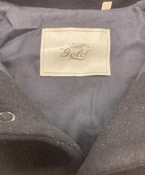 TRADE MARK GOLD（トレードマークゴールド）TRADE MARK GOLD (トレードマークゴールド) TASMANIA WOOL COACH JACKET ブラック サイズ:Lの古着・服飾アイテム