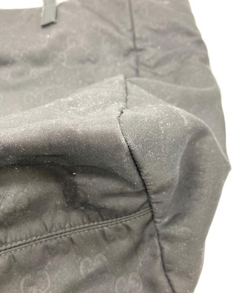 GUCCI（グッチ）GUCCI (グッチ) GGトートバッグ ブラックの古着・服飾アイテム