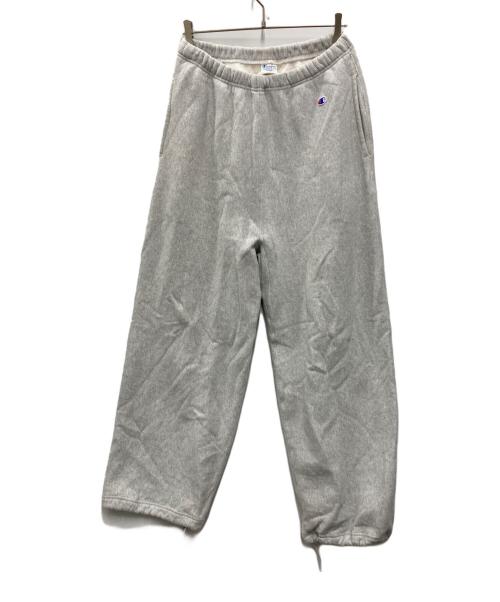 Champion REVERSE WEAVE（チャンピオン リバース ウィーブ）Champion REVERSE WEAVE (チャンピオン リバース ウィーブ) BEAMS (ビームス) スウェットパンツ グレー サイズ:Lの古着・服飾アイテム