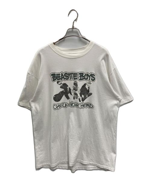 beastie boys（ビースティ・ボーイズ）beastie boys (ビースティ・ボーイズ) insonnia (インソニア) プリントTシャツ ホワイト サイズ:記載なしの古着・服飾アイテム
