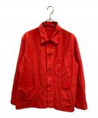 KAPTAIN SUNSHINEキャプテンサンシャイン）の古着「Coverall Jacket」｜レッド(バーミリオン)