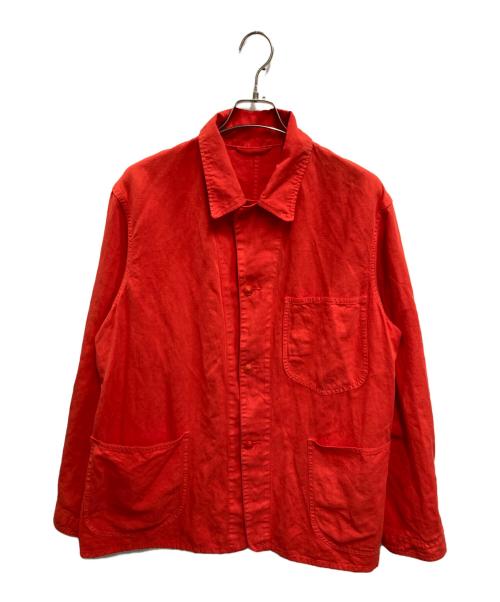 KAPTAIN SUNSHINE（キャプテンサンシャイン）KAPTAIN SUNSHINE (キャプテンサンシャイン) Coverall Jacket レッド(バーミリオン) サイズ:40の古着・服飾アイテム
