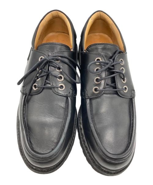 berwick（バーウィック）berwick (バーウィック) Uチップシューズ ブラック サイズ:7の古着・服飾アイテム