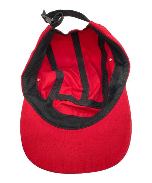 SUPREME（シュプリーム）Supreme (シュプリーム) Visor Print Camp Cap レッドの古着・服飾アイテム