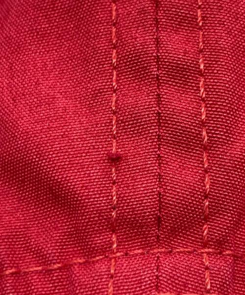 SUPREME（シュプリーム）Supreme (シュプリーム) Visor Print Camp Cap レッドの古着・服飾アイテム