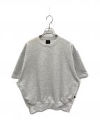 DAIWA PIER39ダイワ ピア39）の古着「Ws TECH SWEAT CREW SHORT-SLEEVE」｜グレー