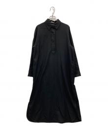 theory luxe（セオリーリュクス）の古着「LT Flannel Carolieワンピース」｜ブラック