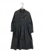 theory luxeセオリーリュクス）の古着「TECH POPLIN ELITA ワンピース」｜ブラック