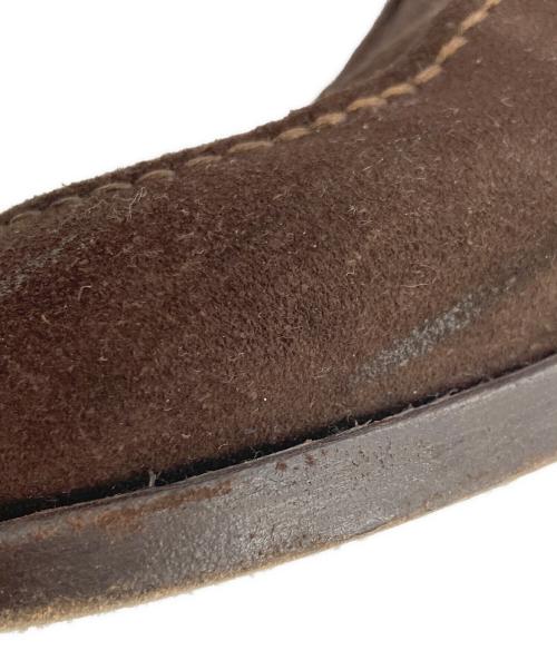 berwick（バーウィック）berwick (バーウィック) スエードタッセルローファー アイボリー サイズ:8の古着・服飾アイテム