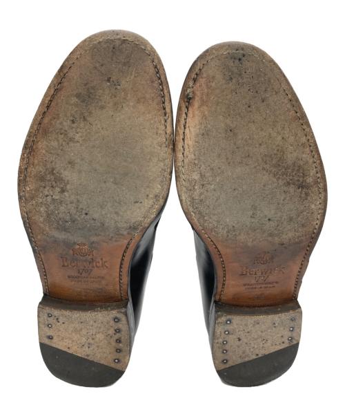 berwick（バーウィック）berwick (バーウィック) タッセルローファー ブラック サイズ:8 1/2の古着・服飾アイテム