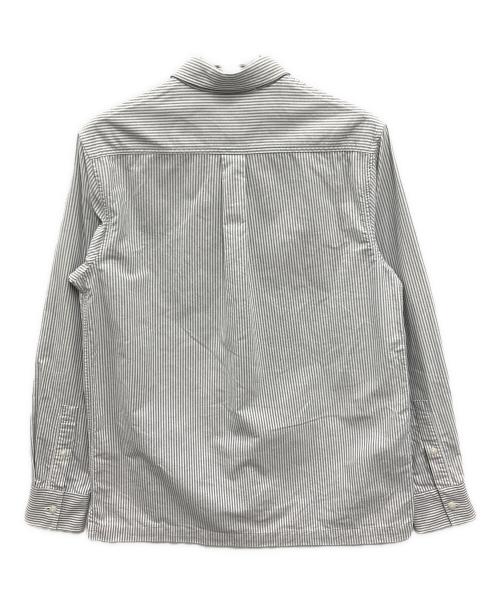 KITH（キス）KITH (キス) ストライプシャツ ブルー×ホワイト サイズ:記載なしの古着・服飾アイテム