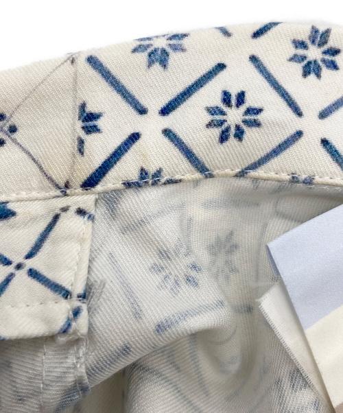 KITH（キス）KITH (キス) Azulejo Tiles Thompson Camp Collar Shirt ホワイト サイズ:Sの古着・服飾アイテム