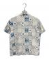 KITH (キス) Azulejo Tiles Thompson Camp Collar Shirt ホワイト サイズ:S：7000円