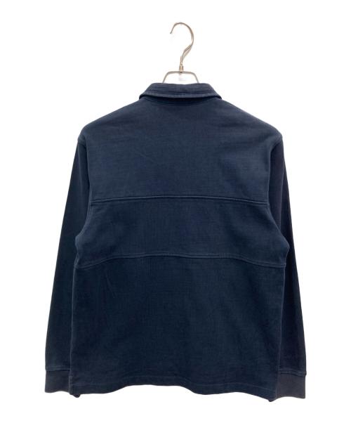 KITH（キス）KITH (キス) Carnegie  Long Sleeve Rugby ネイビー サイズ:記載無しの古着・服飾アイテム