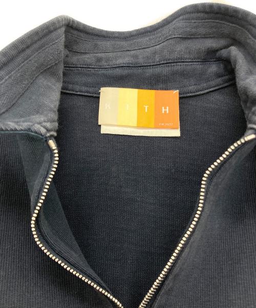 KITH（キス）KITH (キス) Carnegie  Long Sleeve Rugby ネイビー サイズ:記載無しの古着・服飾アイテム