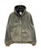 CarHarttカーハート）の古着「アクティブジャケット」｜グリーン