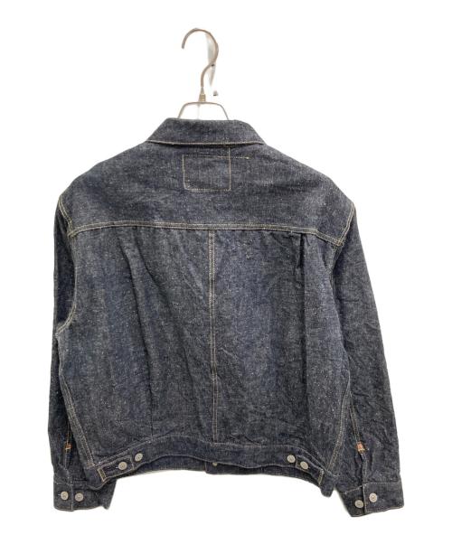 gold（ゴールド）GOLD (ゴールド) RECYCLED WASTE SUVIN COTTON YARN 14oz.DENIM JACKET インディゴ サイズ:W38の古着・服飾アイテム