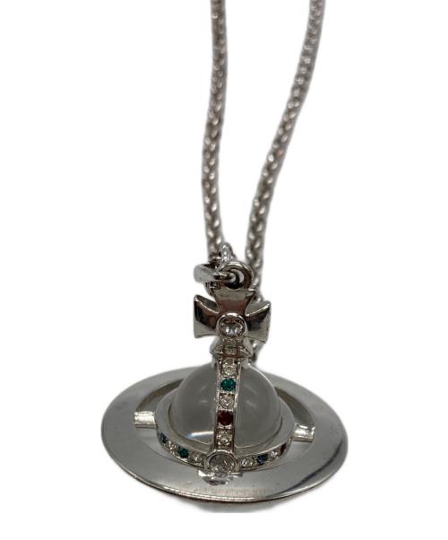 Vivienne Westwood（ヴィヴィアンウエストウッド）Vivienne Westwood (ヴィヴィアンウエストウッド) new tiny orbネックレス シルバーの古着・服飾アイテム