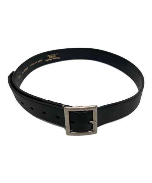 VINTAGE WORKS（ヴィンテージワークス）VINTAGE WORKS (ヴィンテージワークス) 7ホールレザーベルト ブラックの古着・服飾アイテム