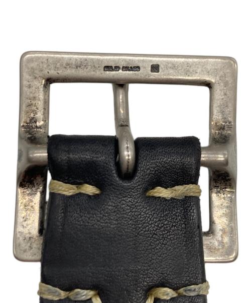 VINTAGE WORKS（ヴィンテージワークス）VINTAGE WORKS (ヴィンテージワークス) 7ホールレザーベルト ブラックの古着・服飾アイテム