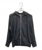 Needles×nubianニードルズ×ヌビアン）の古着「別注ZIPPED TRACK HOODY」｜ブラック