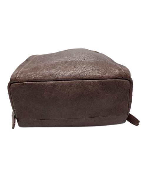 genten（ゲンテン）genten (ゲンテン) ゴートベーシックレザーリュック グレーの古着・服飾アイテム