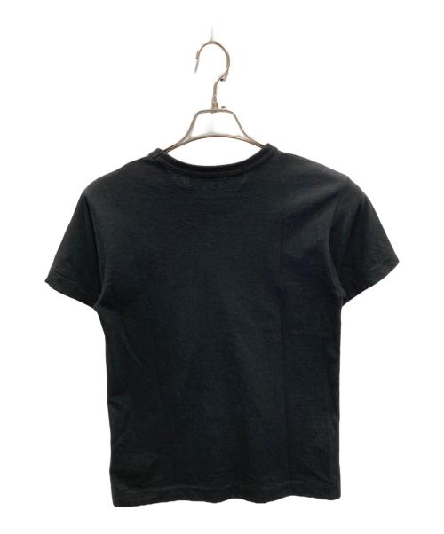PLAY COMME des GARCONS（プレイコムデギャルソン）PLAY COMME des GARCONS (プレイ コムデギャルソン) Cotton crew-neck T-Shirt ブラック サイズ:Sの古着・服飾アイテム