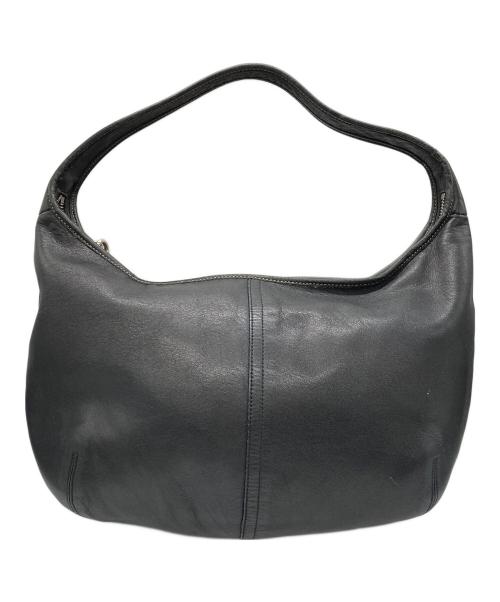 COACH（コーチ）COACH (コーチ) ハーフムーンハンドバッグ ブラックの古着・服飾アイテム