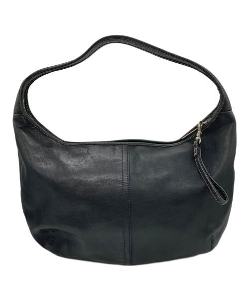 COACH（コーチ）COACH (コーチ) ハーフムーンハンドバッグ ブラックの古着・服飾アイテム