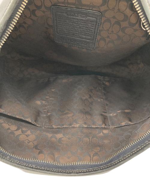 COACH（コーチ）COACH (コーチ) ハーフムーンハンドバッグ ブラックの古着・服飾アイテム