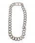 Christian Dior (クリスチャン ディオール) CD Icon チェーンリンク ネックレス シルバー：50000円