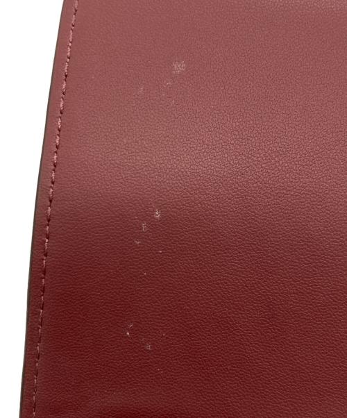 COACH（コーチ）COACH (コーチ) アンナ フォルドオーバー クラッチ クロスボディ・トロンプルイユ プリント ショッキングピンクの古着・服飾アイテム