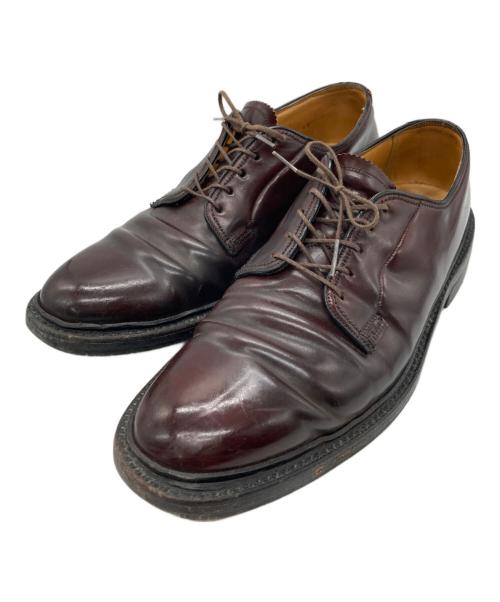 FLORSHEIM Imperial（フローシャイムインペリアル）FLORSHEIM IMPERIAL (フローシャイムインペリアル) プレーントゥシューズ ブラウン サイズ:8 1/2の古着・服飾アイテム