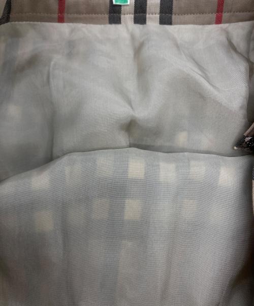 Burberry's（バーバリー）Burberry's (バーバリーズ) ノバチェックスカート ベージュ サイズ:記載なしの古着・服飾アイテム