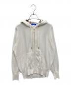 BLUE LABEL CRESTBRIDGEブルーレーベルクレストブリッジ）の古着「ジップパーカー」｜ホワイト