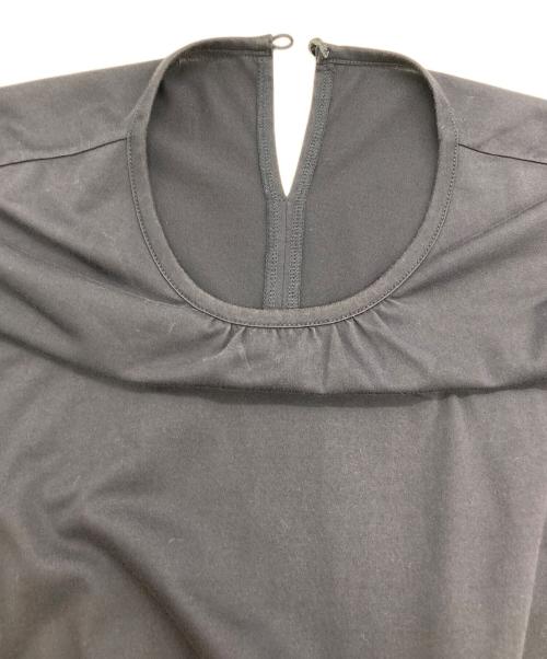 BLUE LABEL CRESTBRIDGE（ブルーレーベルクレストブリッジ）BLUE LABEL CRESTBRIDGE (ブルーレーベルクレストブリッジ) サイドチェック半袖ワンピース ネイビー×ブルー サイズ:SIZE 38の古着・服飾アイテム