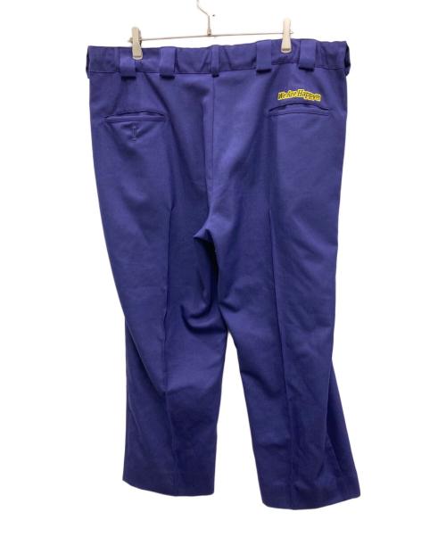 COTTON PAN（コットンパン）COTTON PAN (コットンパン) 刺繍タックスラックス パープル サイズ:1の古着・服飾アイテム