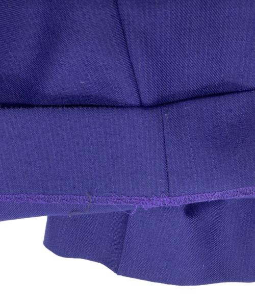 COTTON PAN（コットンパン）COTTON PAN (コットンパン) 刺繍タックスラックス パープル サイズ:1の古着・服飾アイテム