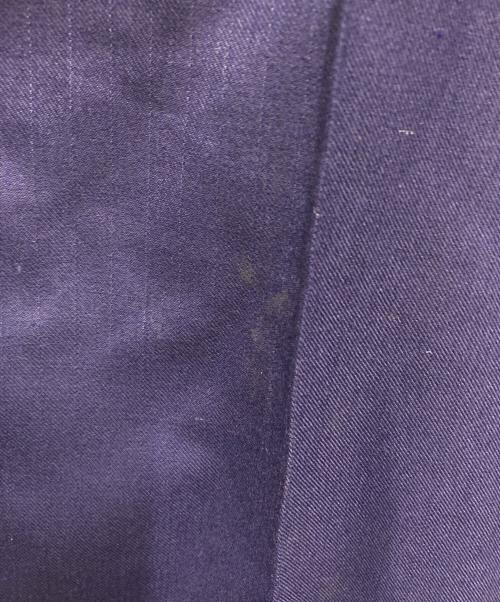 COTTON PAN（コットンパン）COTTON PAN (コットンパン) 刺繍タックスラックス パープル サイズ:1の古着・服飾アイテム