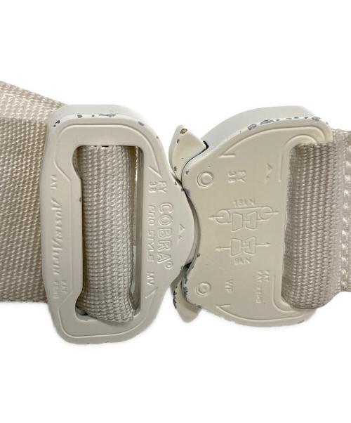 BAGJACK（バッグジャック）Bagjack (バッグジャック) COBRAベルト ホワイト サイズ:Mの古着・服飾アイテム