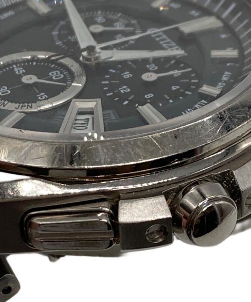 CITIZEN（シチズン）CITIZEN (シチズン) クロノグラフ ブラックの古着・服飾アイテム