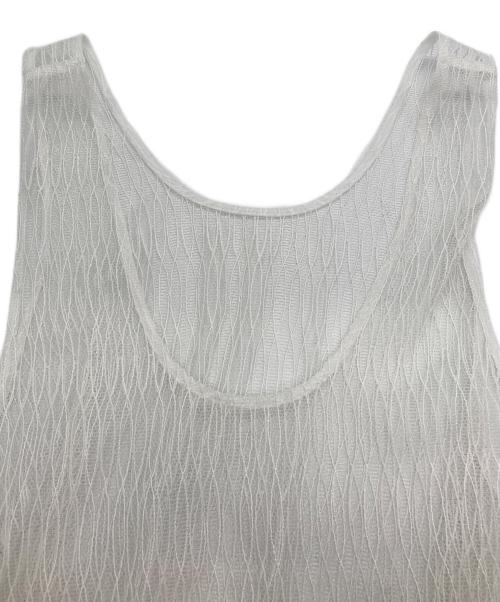 AEWEN MATOPH（イウエン マトフ）AEWEN MATOPH (イウエン マトフ) エンブロイダリー チュールチュニック ホワイト サイズ:FREEの古着・服飾アイテム