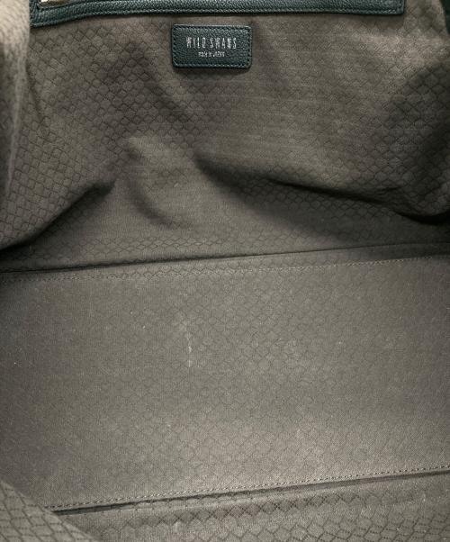 WILDSWANS（ワイルドスワンズ）WILDSWANS (ワイルドスワンズ) BEL AIRトートバック ブラックの古着・服飾アイテム