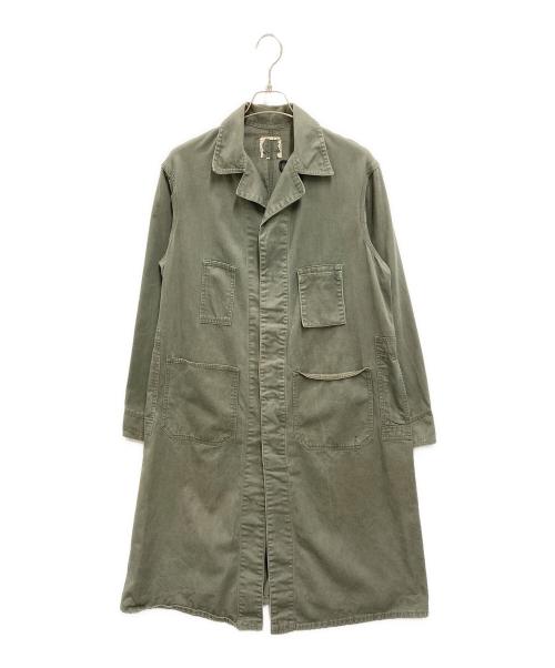 OSH KOSH（オシュコシュ）OSH KOSH (オシュコシュ) ［古着］ショップコート オリーブ サイズ:記載なしの古着・服飾アイテム