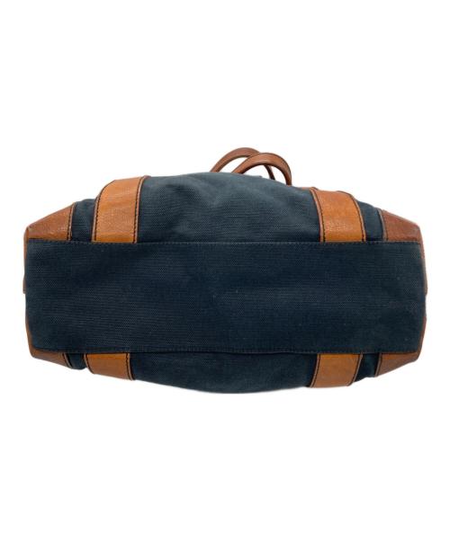 Yves Saint Laurent Rive Gauche（イヴ・サンローラン リヴ・ゴーシュ）Yves Saint Laurent Rive Gauche (イヴ・サンローラン リヴ・ゴーシュ) ［古着］キャンバストートバッグ ブラックの古着・服飾アイテム