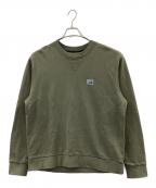 Patagoniaパタゴニア）の古着「デイリー・クルーネック・スウェットシャツ」｜オリーブ